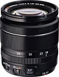 Objectif Hybride Fuji Xf 18-55Mm F/2,8-4.0 R Lm Ois Noir