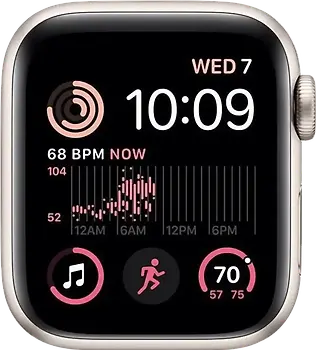 Apple Watch SE 2022 44 mm Cassa in Alluminio galassia [Wi-Fi]