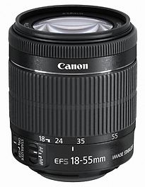 Canon EF-S 18-55 mm F3.5-5.6 IS STM 58 mm