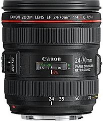 Canon EF 24-70 mm F4.0 IS L USM 77 mm Obiettivo (compatible con Canon EF) nero