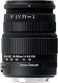 Sigma Dc Os Hsm 50 - 200 Mm F/4.0 -5.6, Monture Nikon
