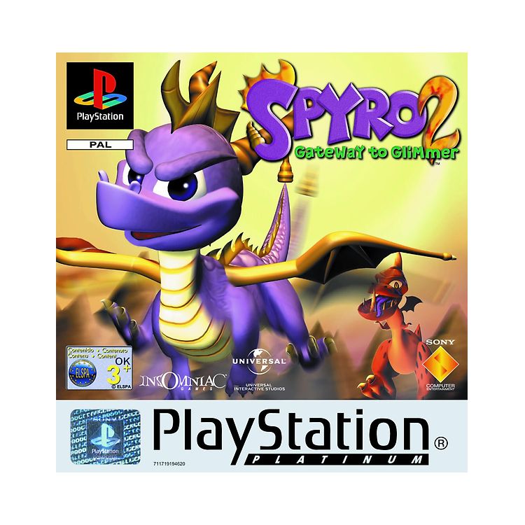 Spyro 2 playstation 1 discount