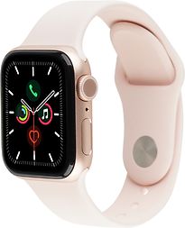 Apple Watch Series 5 40 mm alluminio oro Cinturino Sport rosa sabbia [Wi-Fi] (Ricondizionato) 