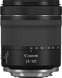 Canon RF 24-105 mm F4-7.1 IS STM 67 mm Obiettivo (compatible con Canon EF) nero
