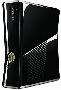 Image of Microsoft Xbox 360 Slim 250GB piano zwart [incl. Controller] (Refurbished)