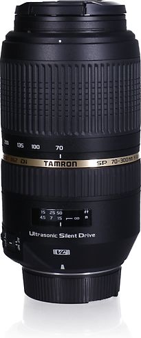 Tamron SP 70-300 mm F4.0-5.6 Di USD VC 62 mm Obiettivo (compatible con Nikon F) nero