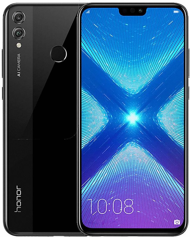 Rebuy Huawei Honor 8X Dual SIM 128GB zwart aanbieding