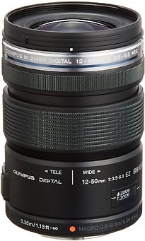 Olympus M.Zuiko Digital 12-50 Mm F3.5-6.3 Ed 52 Mm Objectif (Adapt� À Micro Four Thirds) Noir