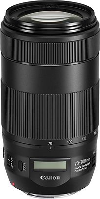 Canon Ef 70-300 Mm F4.0-5.6 Is Usm II 67 Mm Objectif (Adapt� À Canon Ef) Noir