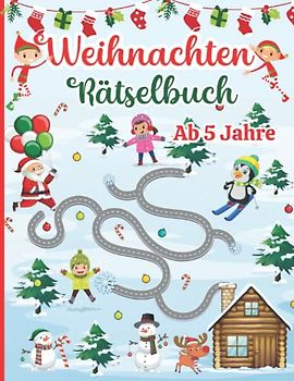 Weihnachten wird bunt: Logikrätsel und Ausmalbilder für die ganze Familie!