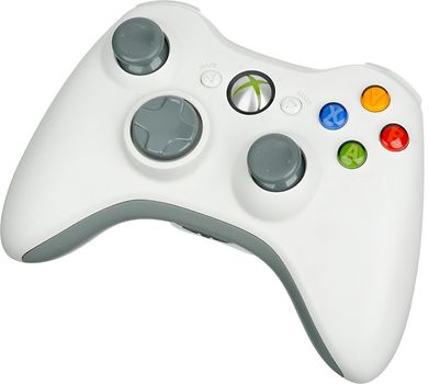 Achat reconditionné Manette Microsoft Xbox 360 blanche