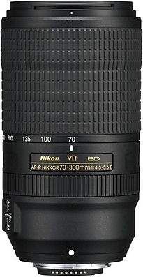 Objectif Réflex Nikon Af-P Nikkor 70-300Mm F/4.5-5.6 E Ed Vr