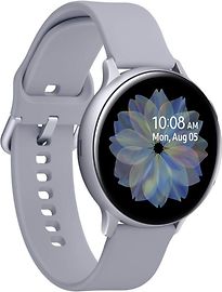 Samsung Galaxy Watch Active2 44 mm Cassa in Alluminio silver con Cinturino Sport silver [WiFi + 4G]