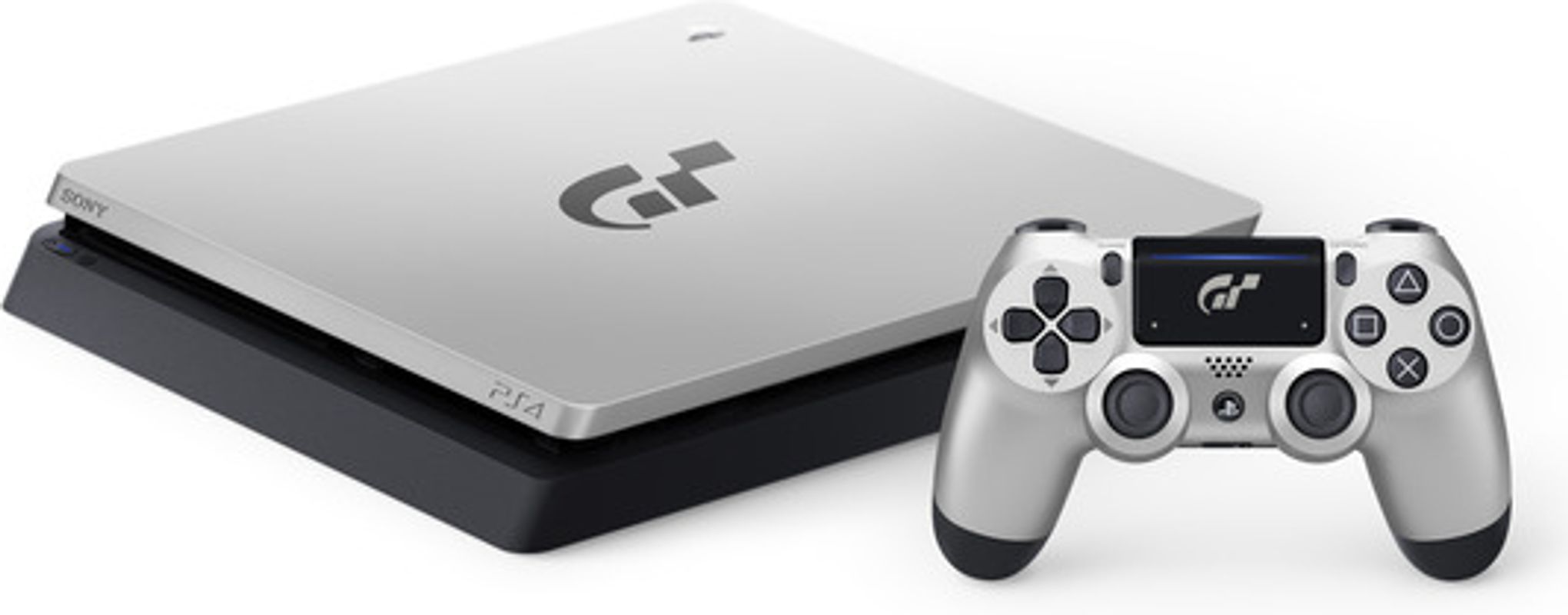 Rebuy Sony Playstation 4 1 TB [Gran Turismo Sport Special Edition incl. draadloze controller] zilver aanbieding