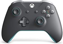 Image of Microsoft Xbox One S Wireless Controller grau blau (Refurbished)