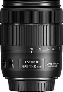 Canon EF-S 18-135 mm F3.5-5.6 IS Nano USM 67 mm Obiettivo (compatible con Canon EF-S) nero