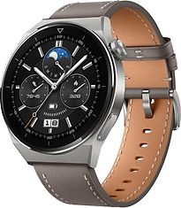 Huawei Watch Gt 3 Pro 46 Mm Titane Avec Bracelet Cuir Marron