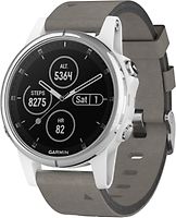 revendre Garmin Fenix 5S Plus 42 mm blanche au bracelet en velours