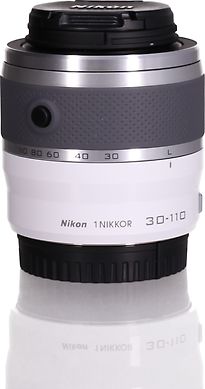 Nikon 1 NIKKOR 30-110 mm F3.8-5.6 VR 40,5 mm Obiettivo (compatible con Nikon 1) bianco