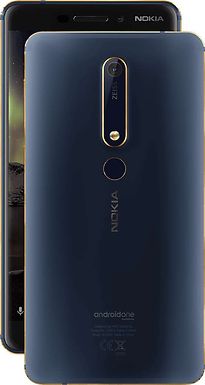 Image of Nokia 6.1 32GB blauw (Refurbished)