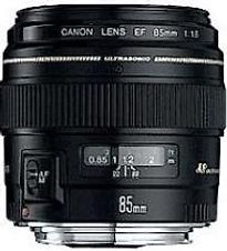 Canon EF 85 mm F1.8 USM 58 mm Obiettivo (compatible con Canon EF) nero