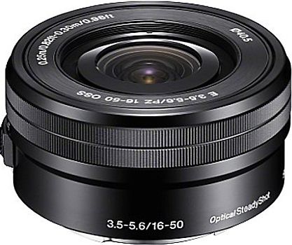 Filter Sony E 16-50mm F3.5-5.6 OSS PZ 40.5mm (Cocok untuk Sony E-mount) Hitam