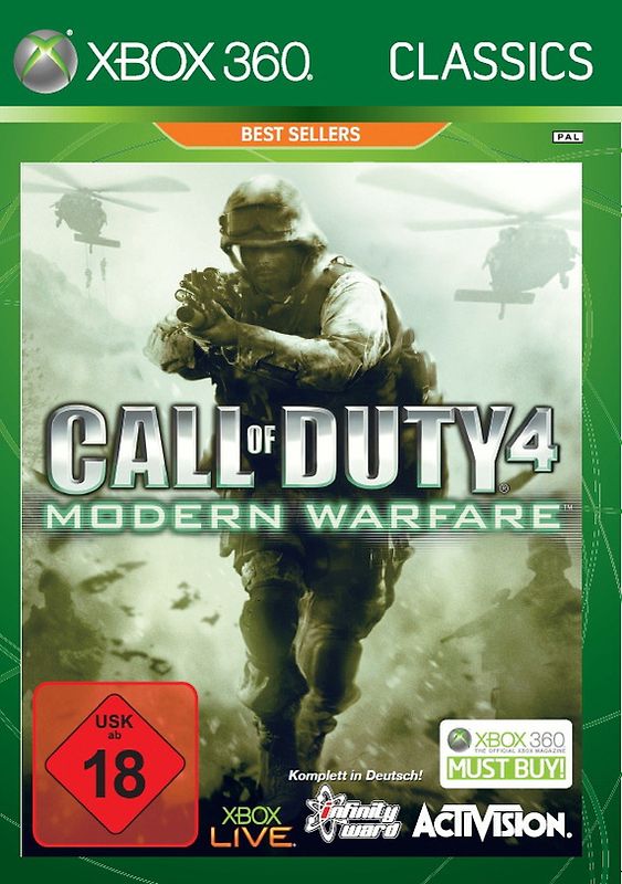 Call of Duty 4 Modern Warfare Classics Xbox 360
