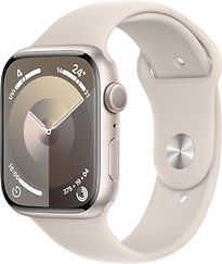 Apple Watch Series 9 Cassa in Alluminio 45 mm color Galassia con Cinturino Sport  M/L Galassia [Wi-Fi]