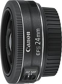 Canon EF-S 24 mm F2.8 STM 52 mm Obiettivo  (compatible con Canon EF-S) nero