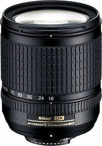 Image of Nikon AF-S DX NIKKOR 18-135 mm F3.5-5.6 ED G IF 67 mm filter (geschikt voor Nikon F) zwart (Refurbished)