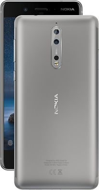 Nokia 8 Dual Sim 4Go/64Go Désimlocké - Argent